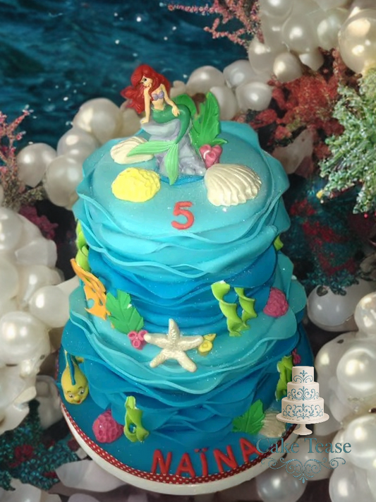 Gâteau d'anniversaire Disney Fille - Fête magique et personnalisable