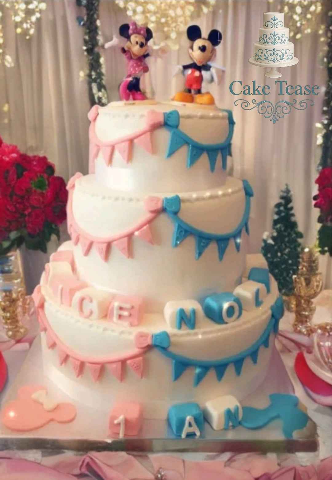 GÂTEAU D'ANNIVERSAIRE THEME DISNEY GARCON