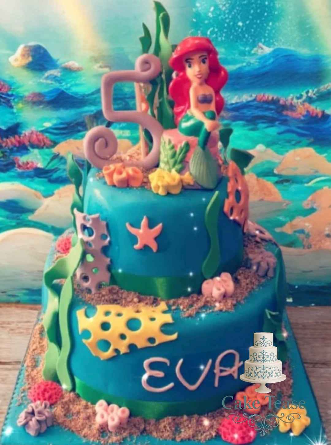 Gâteau d'anniversaire Disney Fille - Fête magique et personnalisable