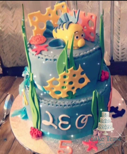 Gâteau d'anniversaire Disney Fille - Fête magique et personnalisable