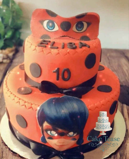 GÂTEAU D'ANNIVERSAIRE THEME FILLE