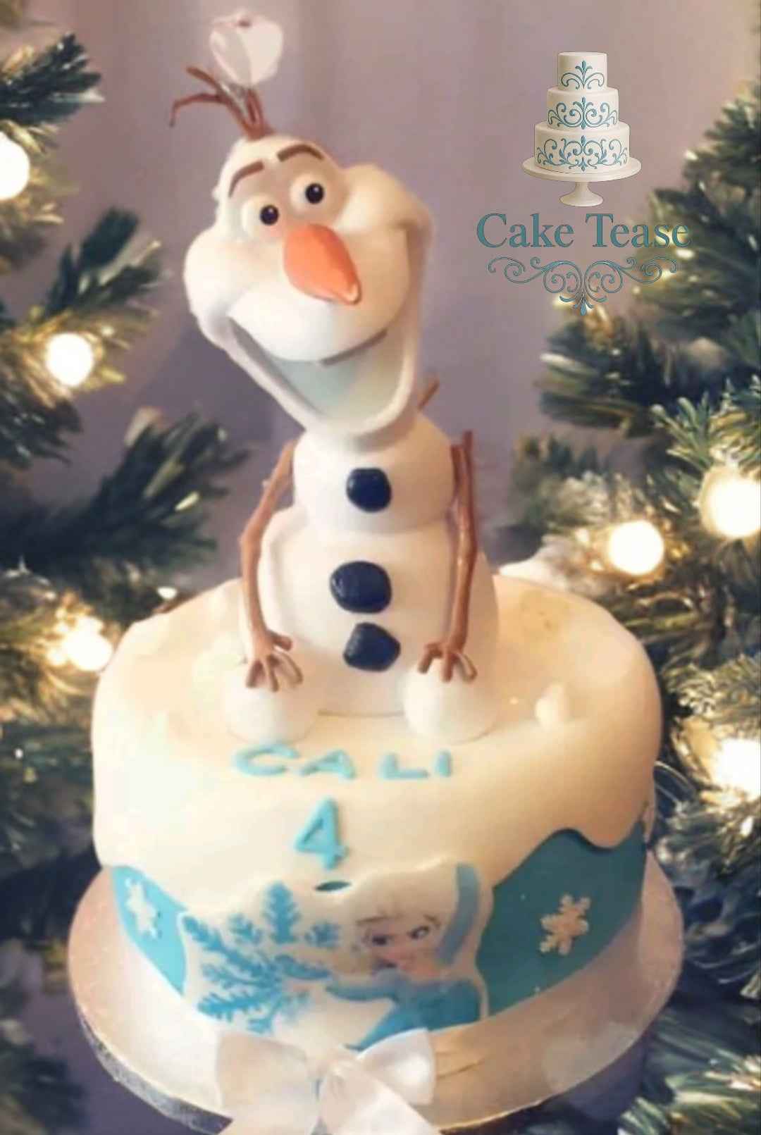 Gâteau d'anniversaire Disney Fille - Fête magique et personnalisable