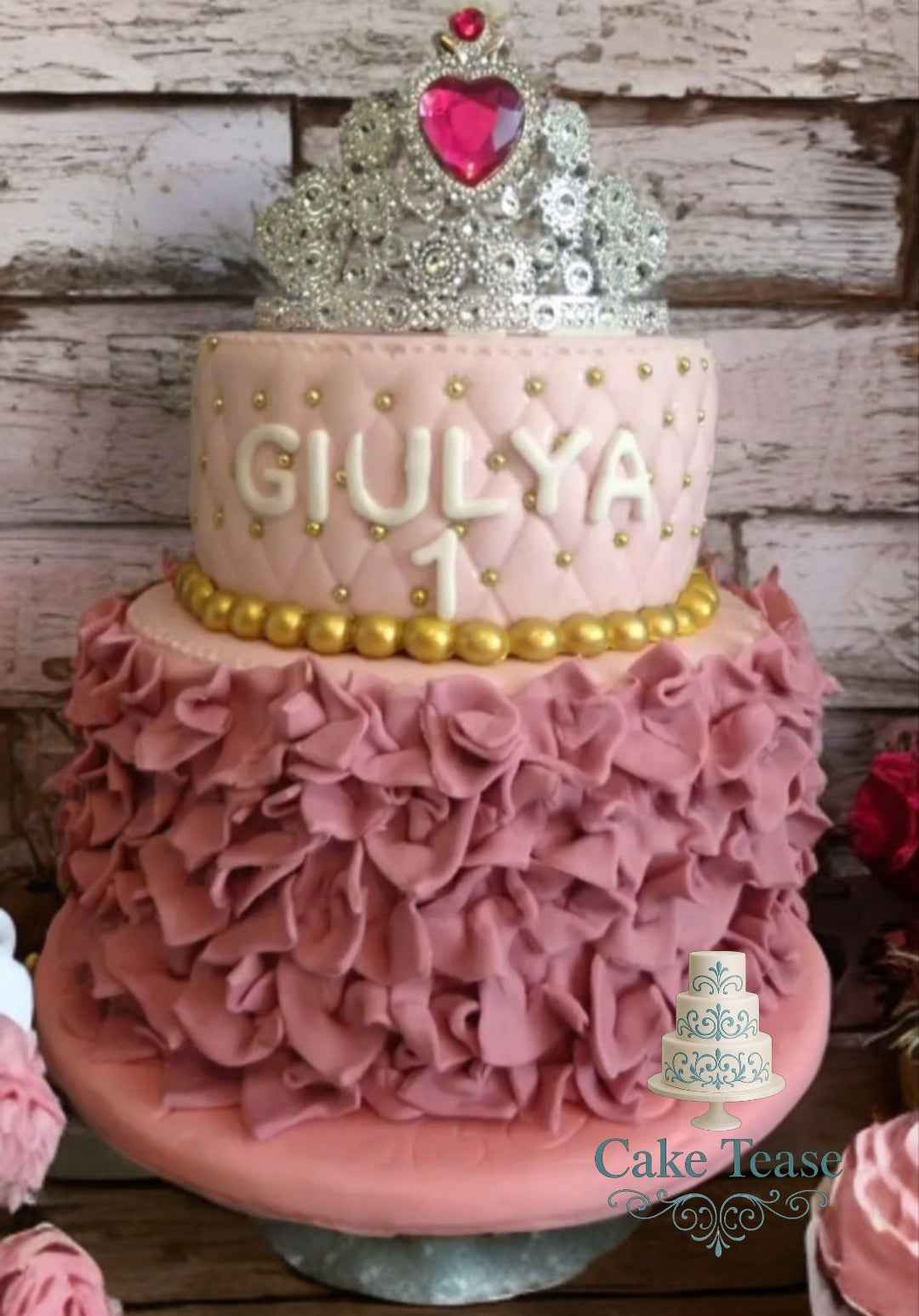 GÂTEAU D'ANNIVERSAIRE THEME FILLE