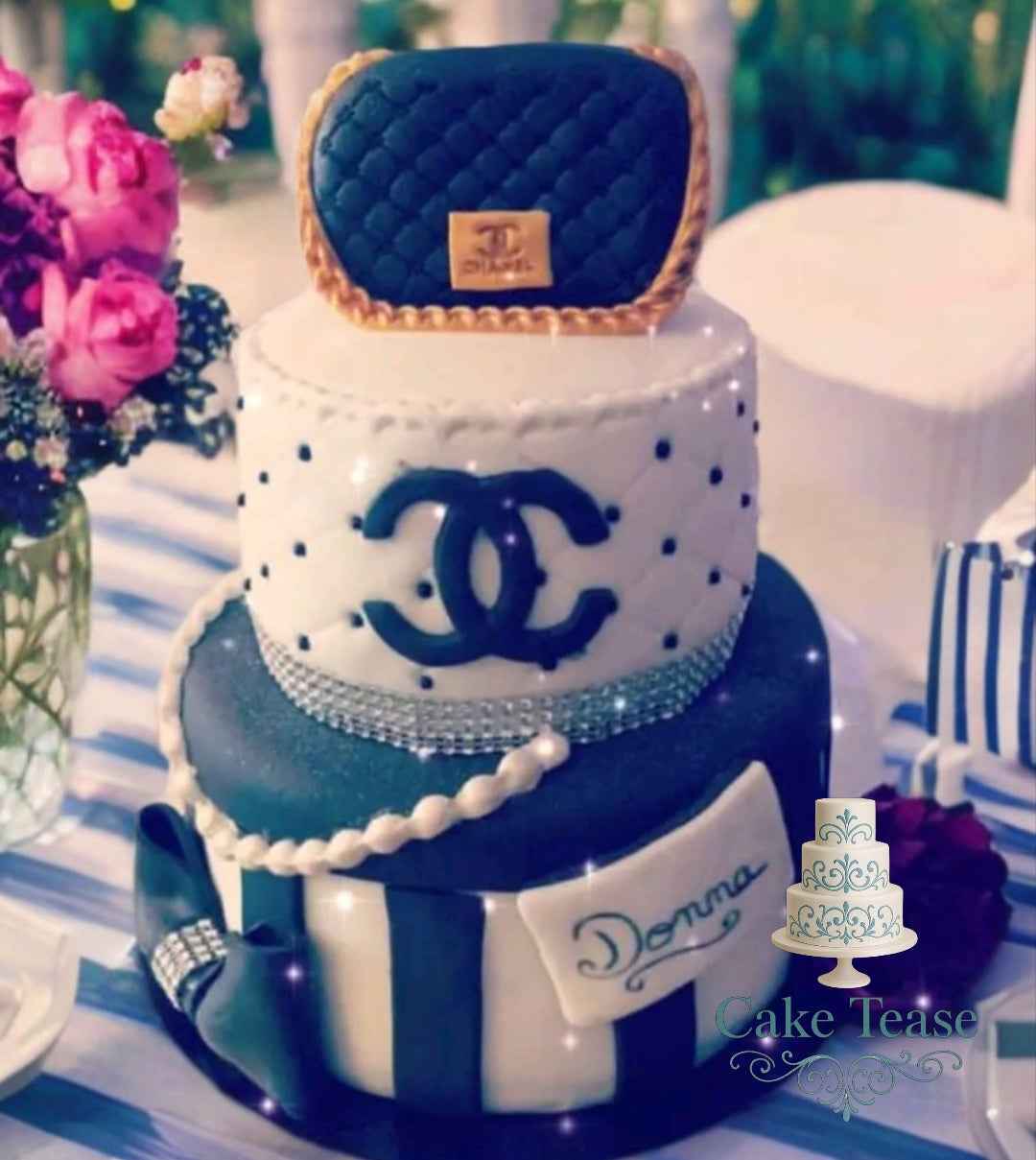 GÂTEAU D'ANNIVERSAIRE THEME FILLE