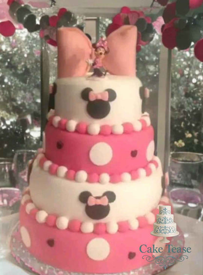 Gâteau d'anniversaire Disney Fille - Fête magique et personnalisable