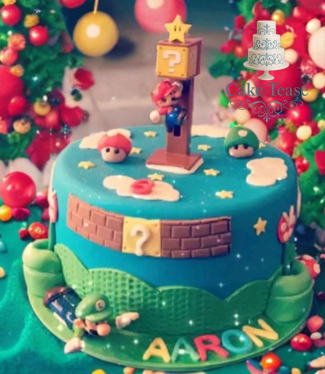 GÂTEAU D'ANNIVERSAIRE THEME GARCON