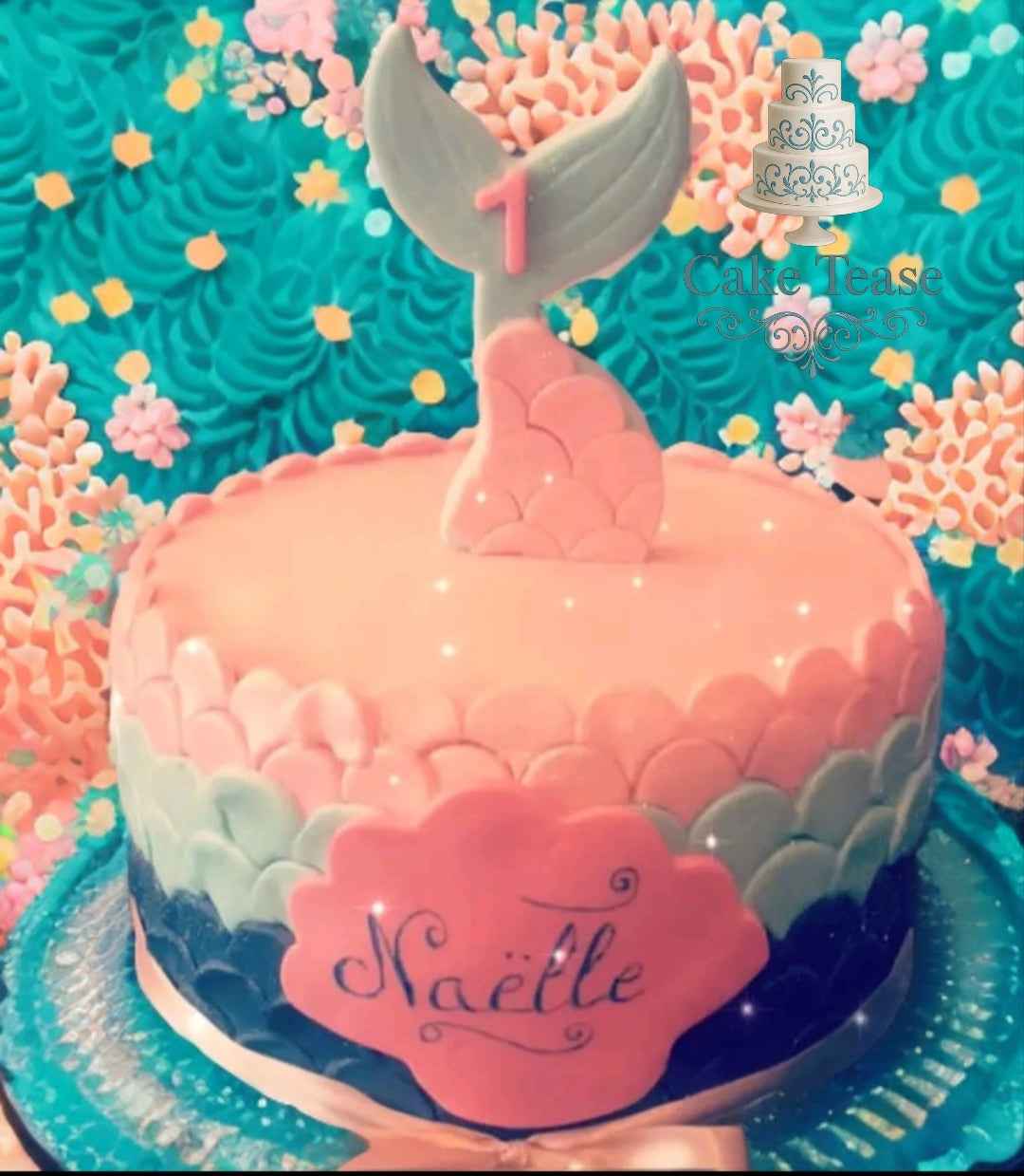 GÂTEAU D'ANNIVERSAIRE THEME FILLE